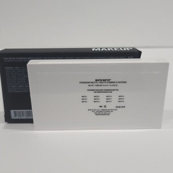 BNIB ✅ Makeup By Mario MASTER MATTES EYESHADOW PALETTE ✨ BNIB - Picture 12 of 13